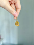Rare 18k Antique French charm Il bat pour toi