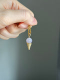 14k jadeite ice cream charm