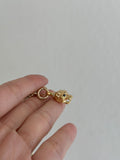 Courage and strength Lioness clasp 14k