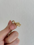 Courage and strength Lioness clasp 14k