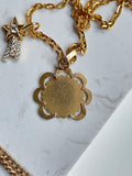 Vintage 18k gold love token star of love etoile d amour