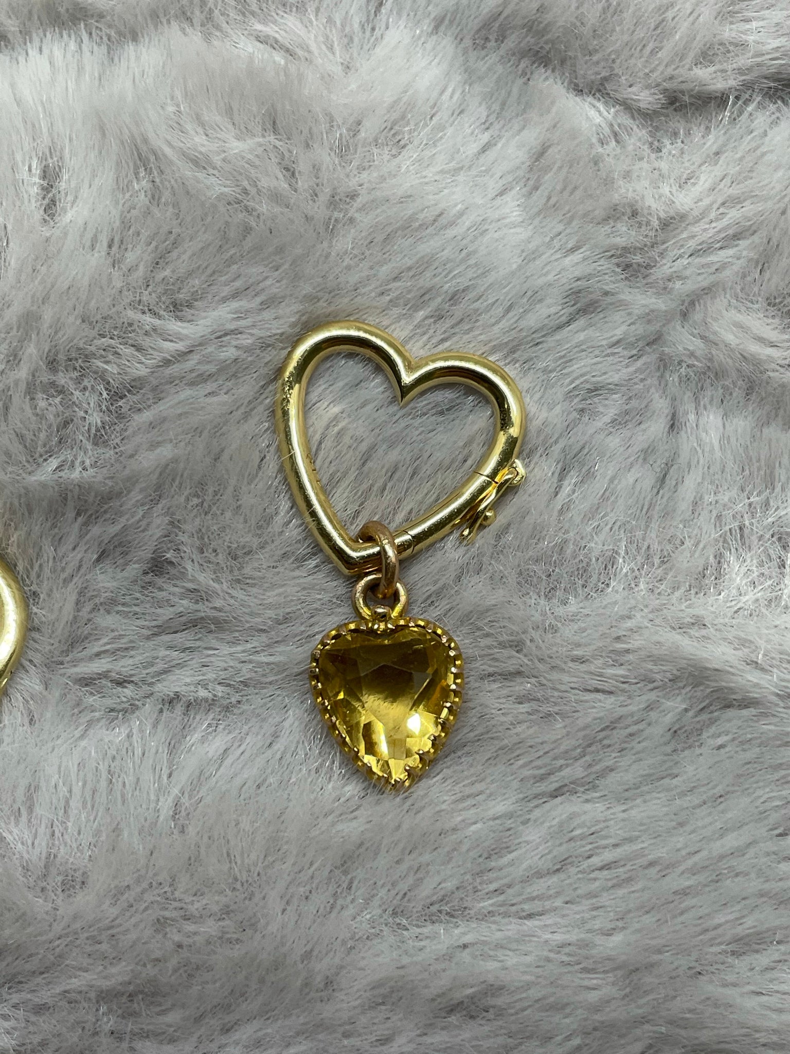 14K Gold Plated CZ Heart Connector Charm, Gold Tone Hand Heart Charms For  Jewelry Making Supplies,Give Me Five Hand Heart Necklace Connector