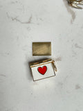 14k love letter 💌 envelope charm pendant