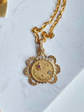 Vintage 18k gold love token star of love etoile d amour